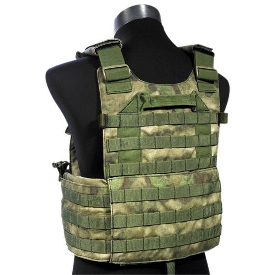 Flyye New MOLLE LT6094 Tactisch Vest - A-TACS FG