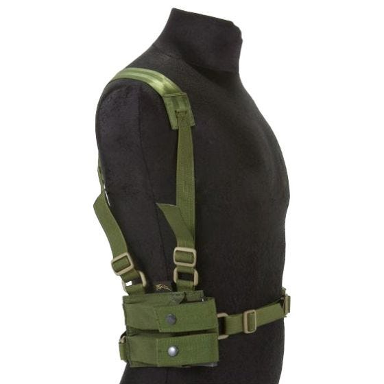 Flyye Schouderholstersysteempaneel MOLLE - Olive Drab