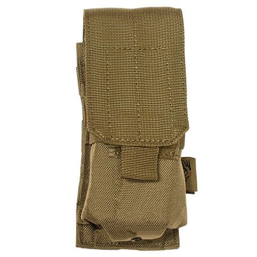 Flyye M4/M16 MOLLE Enkele Magbuidel - Coyote Brown