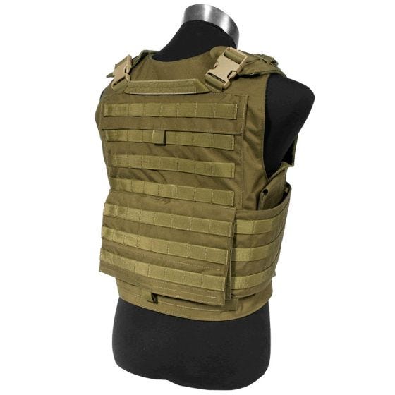 Flyye Spartan Tactisch Vest - Coyote Brown