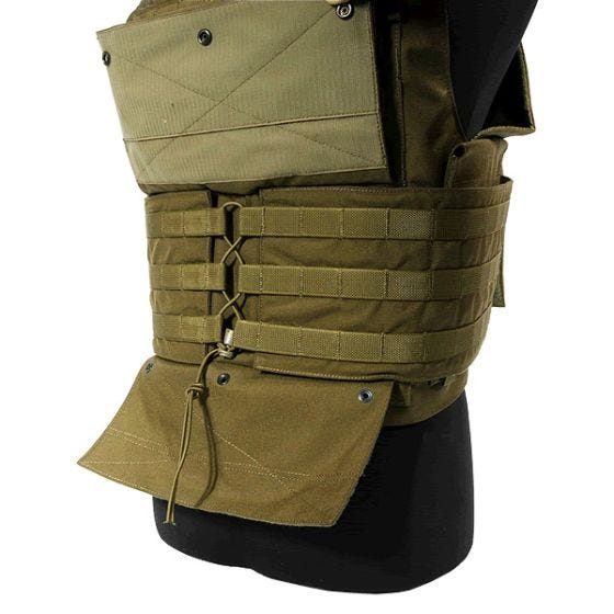 Flyye Spartan Tactisch Vest - Coyote Brown