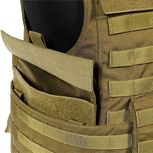 Flyye Spartan Tactisch Vest - Coyote Brown