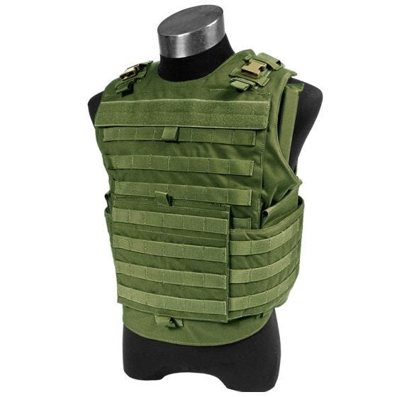 Flyye Spartan Tactisch Vest - Olive Drab