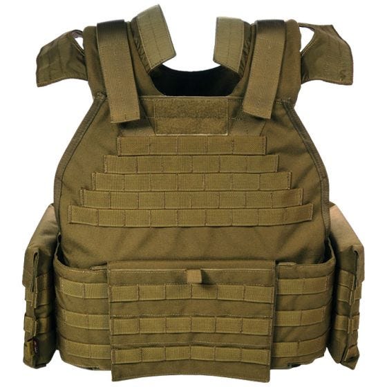 Flyye MOLLE SPC Pantservest - Coyote Brown