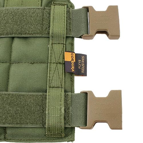 Flyye Beenpaneel MOLLE Stijl - Ranger Green