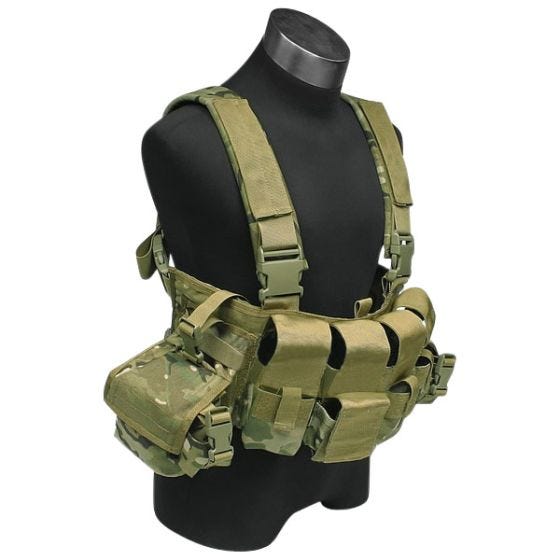 Flyye Tactical LBT 1961A Band Chest Rig - MultiCam