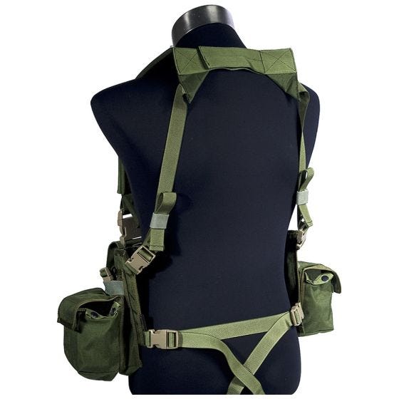 Flyye Tactical LBT 1961A Band Chest Rig - Olive Drab
