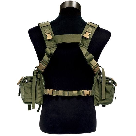 Flyye Tactical LBT 1961G Band Chest Rig - Ranger Green