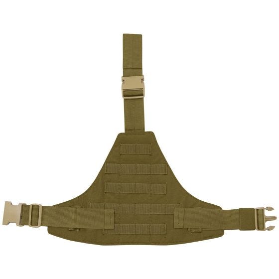 Flyye MOLLE Driehoekig Beenpaneel - Coyote Brown