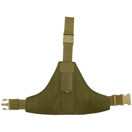 Flyye MOLLE Driehoekig Beenpaneel - Coyote Brown