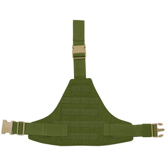 Flyye MOLLE Driehoekig Beenpaneel - Olive Drab