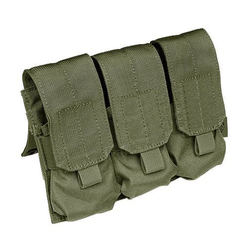 Flyye M4/M16 MOLLE Drievoudige Patroonbuidel - Ranger Green