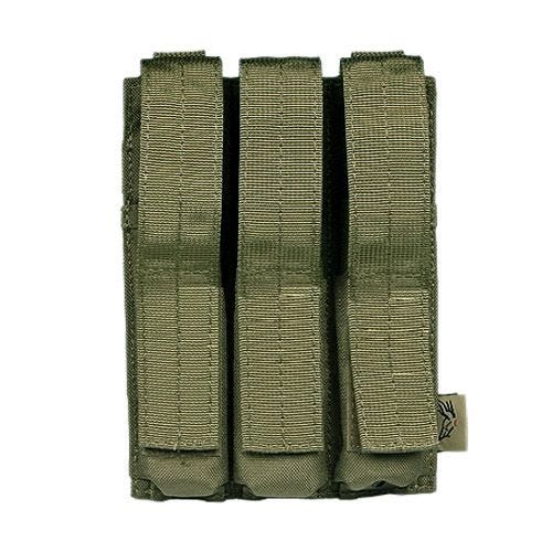 Flyye MP5 Drievoudige Patroonbuidel MOLLE - Ranger Green