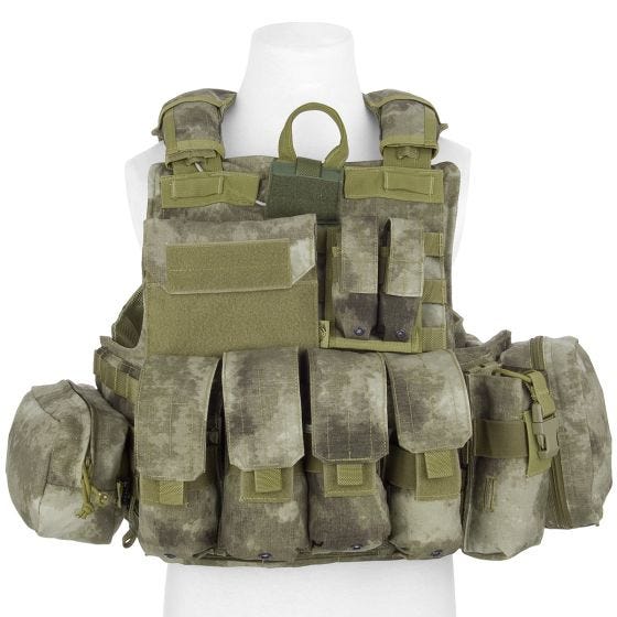 Flyye Force Recon ver. Mar Vest met Buidel-set - A-TACS AU