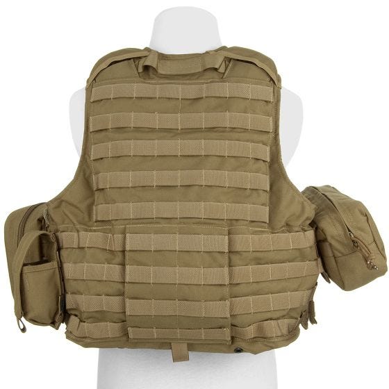 Flyye Force Recon ver. Mar Vest met Buidel-set - Khaki