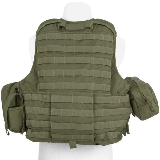 Flyye Force Recon ver. Mar Vest met Buidel-set - Ranger Green