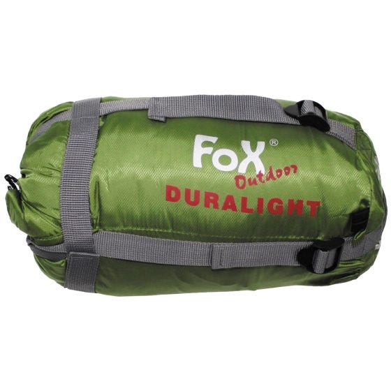Fox Outdoor Duralight Slaapzak - OD Groen/Zwart