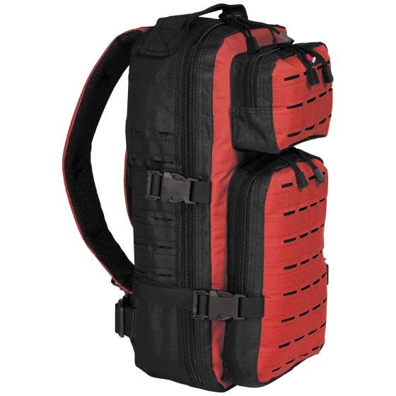Fox Outdoor Assault-Travel Rugzak - Zwart/Rood