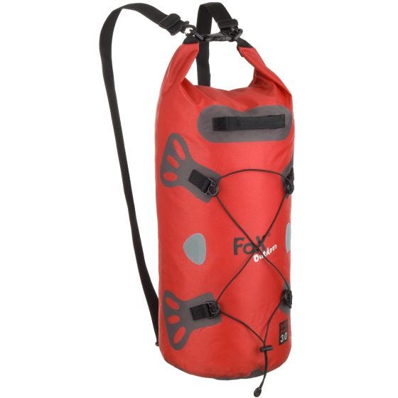 Fox Outdoor DRY PAK 30 Duffeltas Waterdicht - Rood