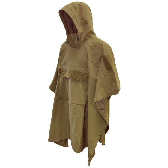 Hazard 4 Villa Technical Softshell Poncho - Coyote