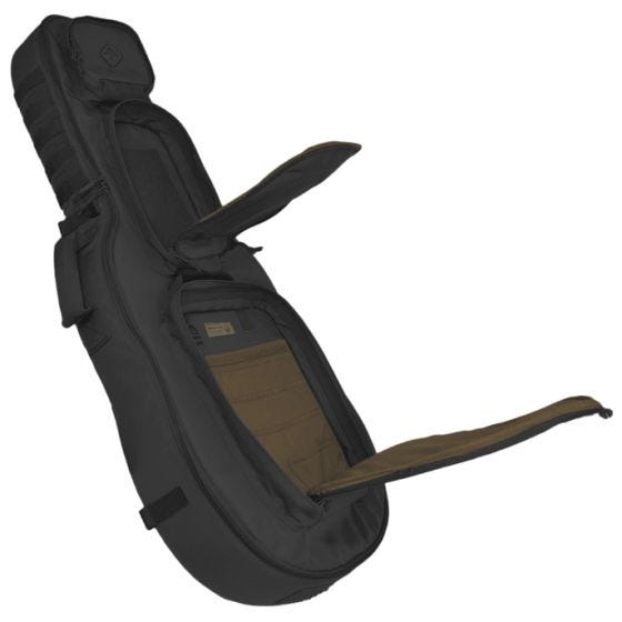Hazard 4 Battle Axe Wapenhoes Met Wattering in Gitaarpatroon - Zwart