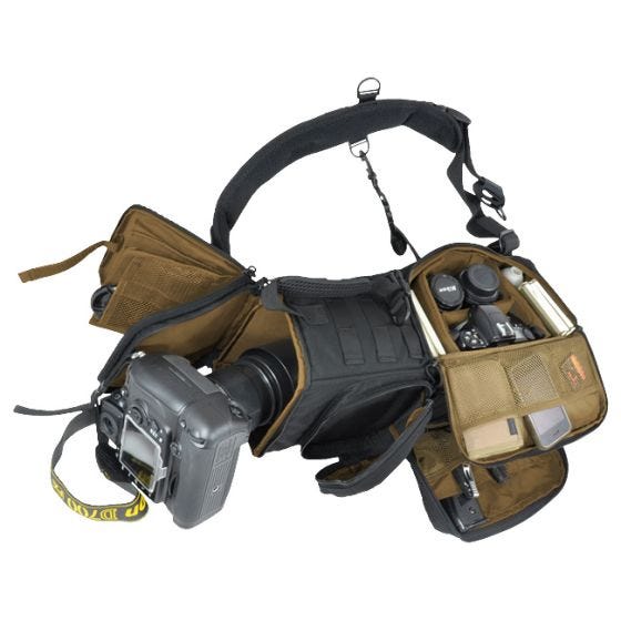 Hazard 4 Evac Photo Recon Draagzak Zwart