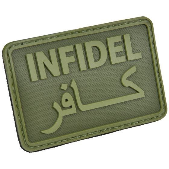 Hazard 4 Infidel Morale Joke Patch - OD Groen
