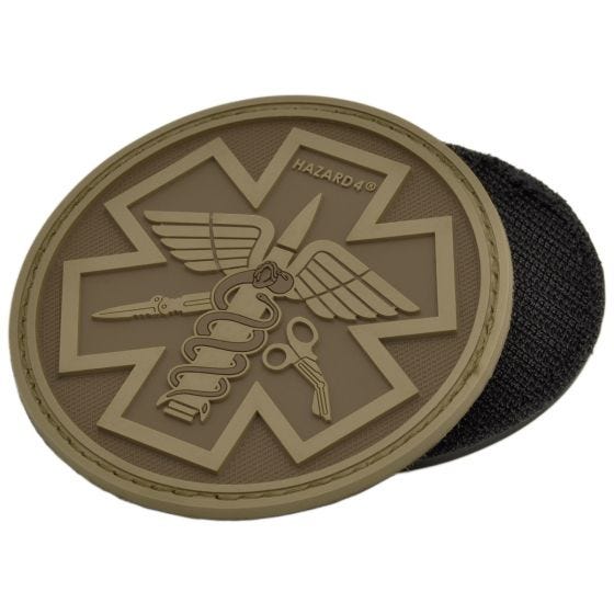 Hazard 4 3D Combat Caduceus Paramedic Moralepatch - Coyote