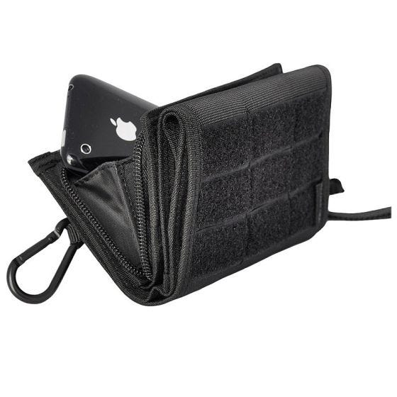 Hazard 4 Mil-iWallet IPhone-hoesportemonnee - Zwart