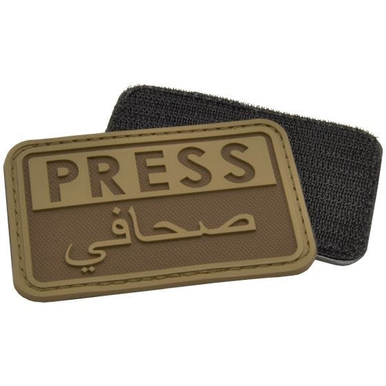 Hazard 4 3D Press / Arabic Reporters Moralepatch - Coyote