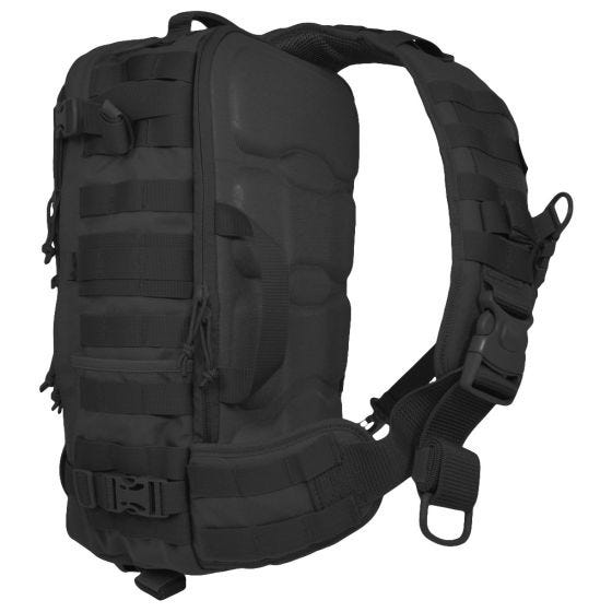 Hazard 4 Switchback Laptopschoudertas Volledige Grootte - Zwart