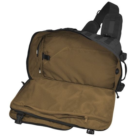 Hazard 4 Switchback Laptopschoudertas Volledige Grootte - Zwart
