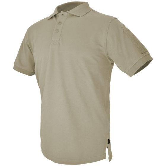 Hazard 4 Undervest Battle Poloshirt Effen Voorzijde - Tan