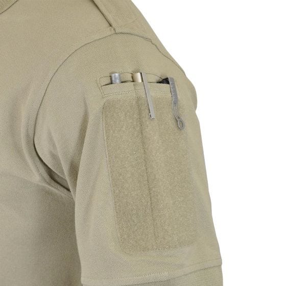 Hazard 4 Undervest Battle Poloshirt Effen Voorzijde - Tan