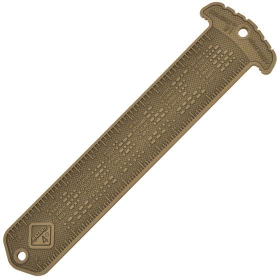 Hazard 4 Cheatstick #1 Ruler / Morse MOLLE Patch - Coyote