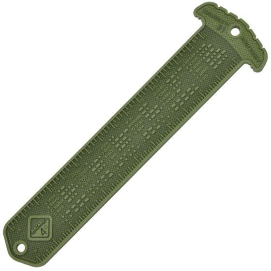 Hazard 4 Cheatstick #1 Ruler / Morse MOLLE Patch - OD Groen
