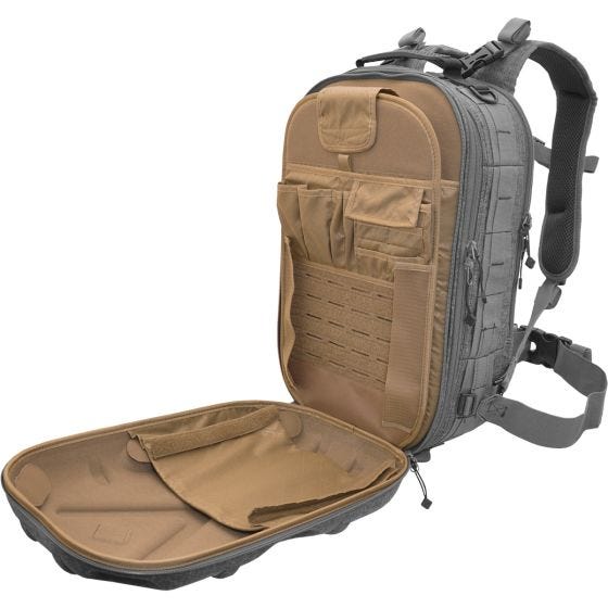 Civilian Grayman Pillbox Hardshell Dagrugzak Grijs