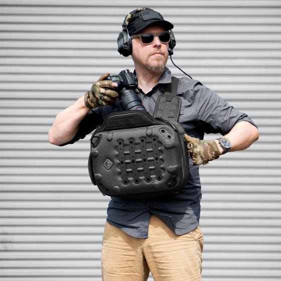 Hazard 4 Hibachi Hard MOLLE Draagzak - Zwart