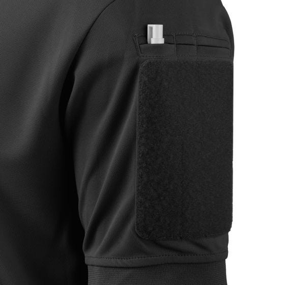 Hazard 4 Quickdry Undervest Battle Poloshirt Effen Voorzijde - Zwart