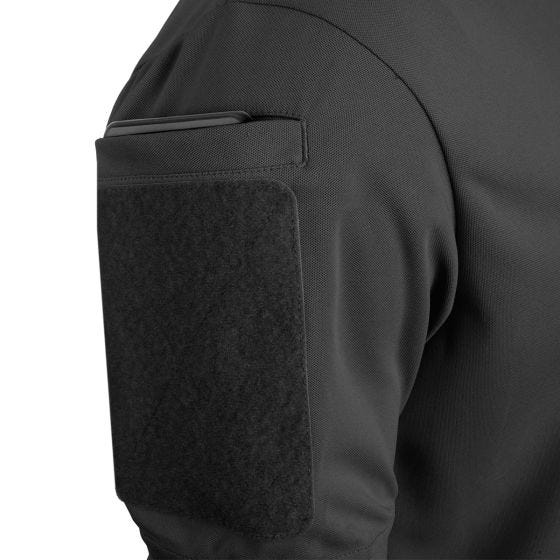 Hazard 4 Quickdry Undervest Battle Poloshirt Effen Voorzijde - Zwart