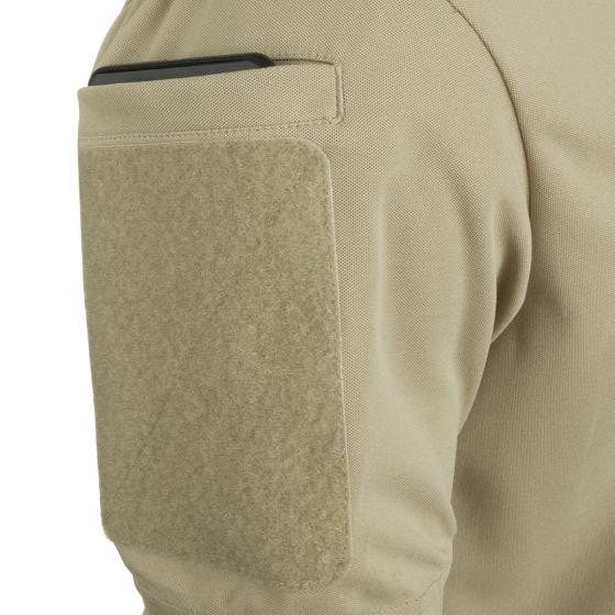 Hazard 4 Quickdry Undervest Battle Poloshirt Effen Voorzijde - Tan