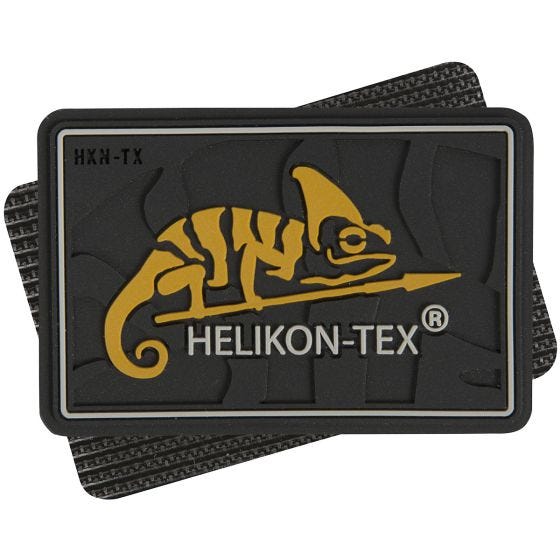 Helikon Logo Patch Zwart
