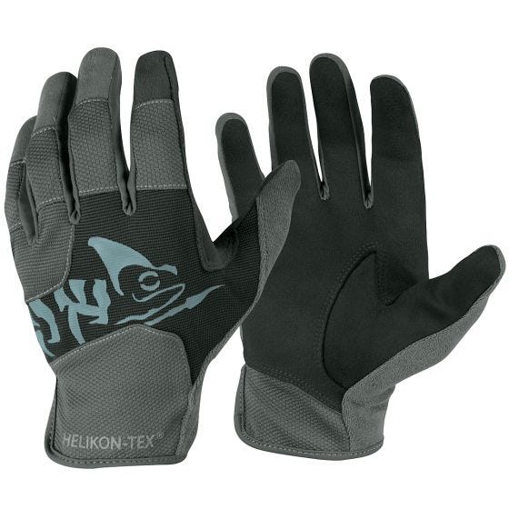 Helikon All Round Fit Tactical Lichte Handschoenen - Zwart/Shadow Grey