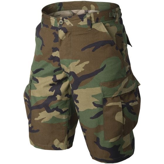 Helikon BDU Genuine Short Katoen Ripstop - Woodland