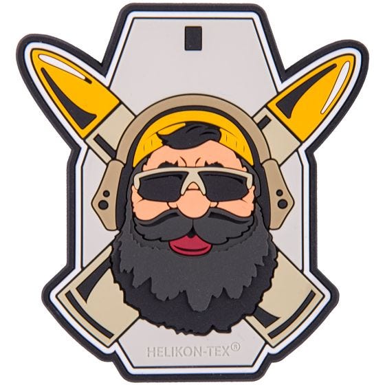 Helikon Beardman Range Patch Grijs