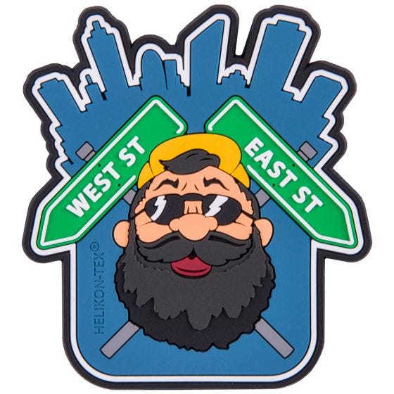 Helikon Beardman Urban Patch Blauw