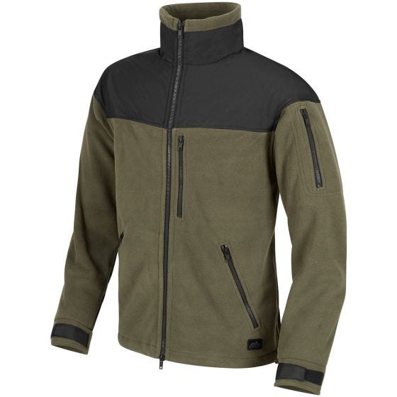 Helikon Classic Army Fleece - Olijfgroen/Zwart