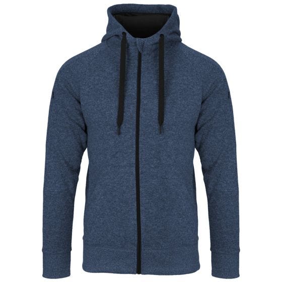 Helikon Covert Tactical Hoodie met Ritssluiting - Melange Blue