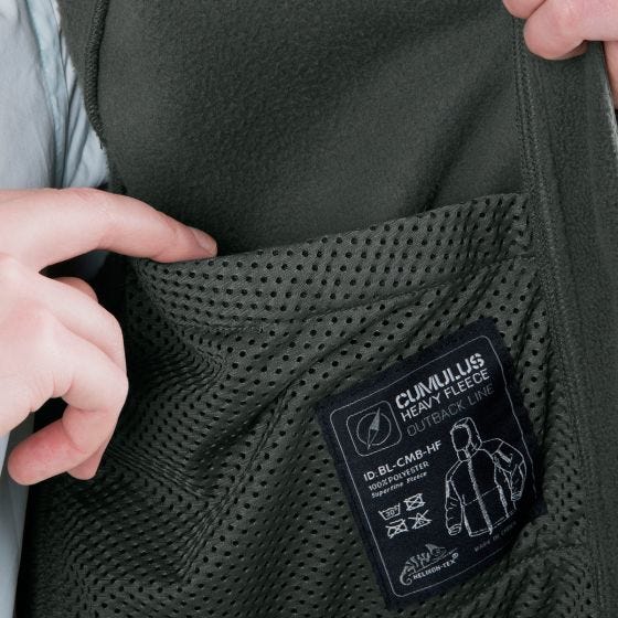 Helikon Cumulus Stevig Fleece Jack - Shadow Grey