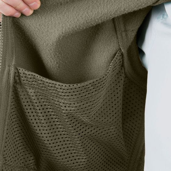 Helikon Cumulus Stevig Fleece Jack - Taiga Green